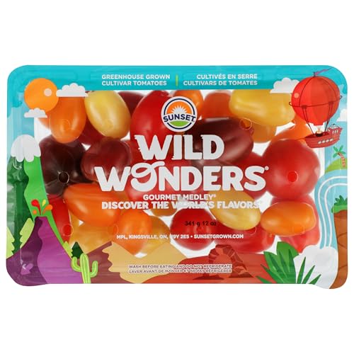 Sunset Produce Wild Wonders Cherry Tomatoes, 12 oz