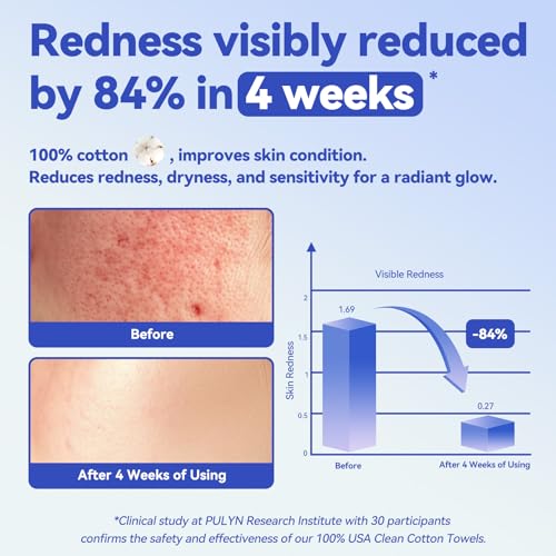 Winner Cotton Face Towels, 100% USDA Biobased Facial Towelettes, Disposable Face Towel XL, Odor-Free, Ultra Soft Makeup Remover Wipes for Sensitive Skin, Biodegradable, 55 Count, 1 Pack - Image 3