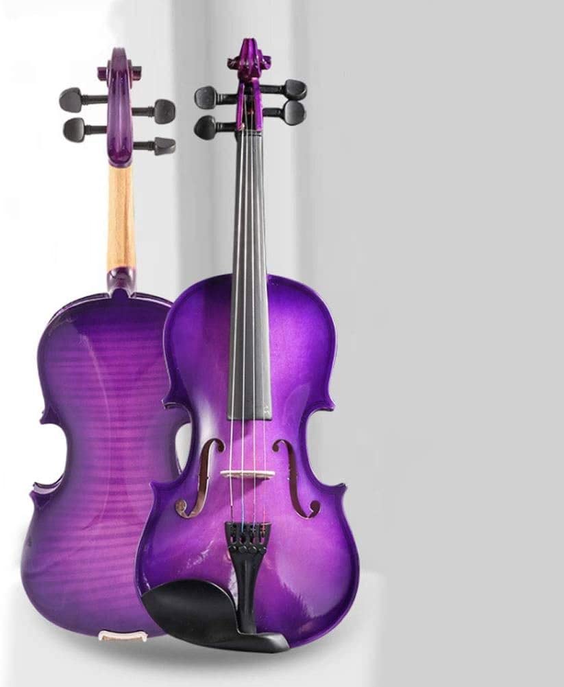 Violino Principianti Violino Principianti Bambini Violino Bambini Principianti Pratica Esame Violino,1/4,Purple