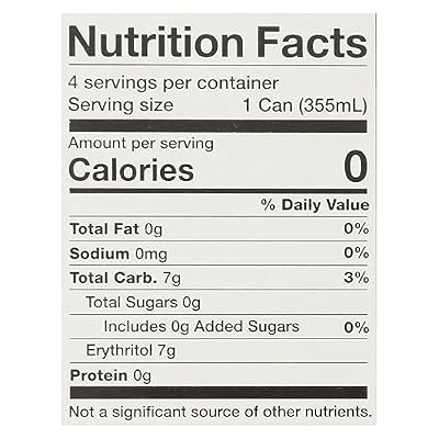 Virgil's Zero Sugar Vanilla Cream Soda, 4 Pack, Cans