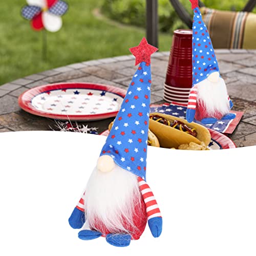 Wichtel-Ornament, Schöne Bedeutung, Unabhängigkeitstag, Wichtel, Mehrzweck, Interessantes Polyester für Büro (Blauer Stern)