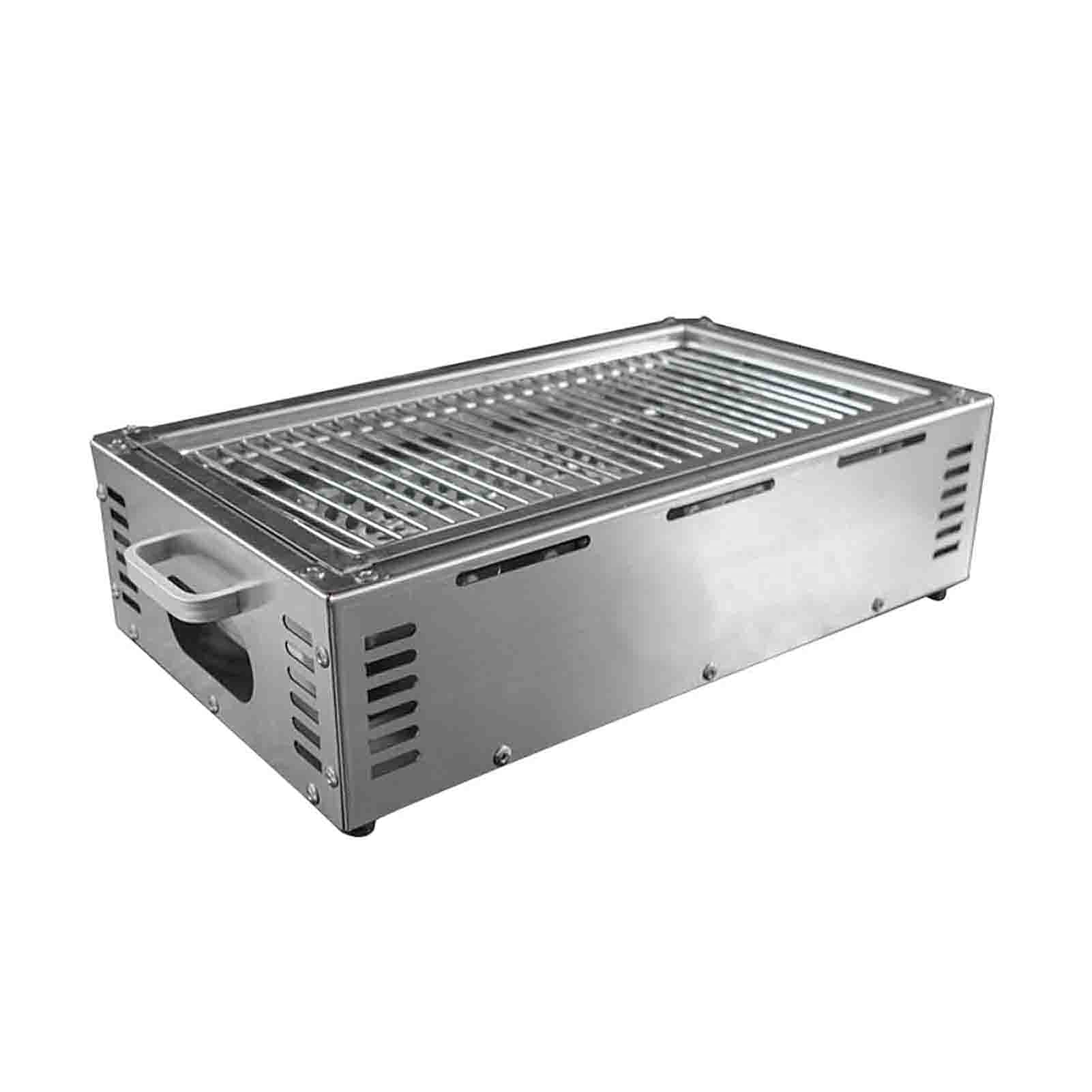 Gril de barbecue charbon pour garden party et repas conviviaux en plein air dans le jardin