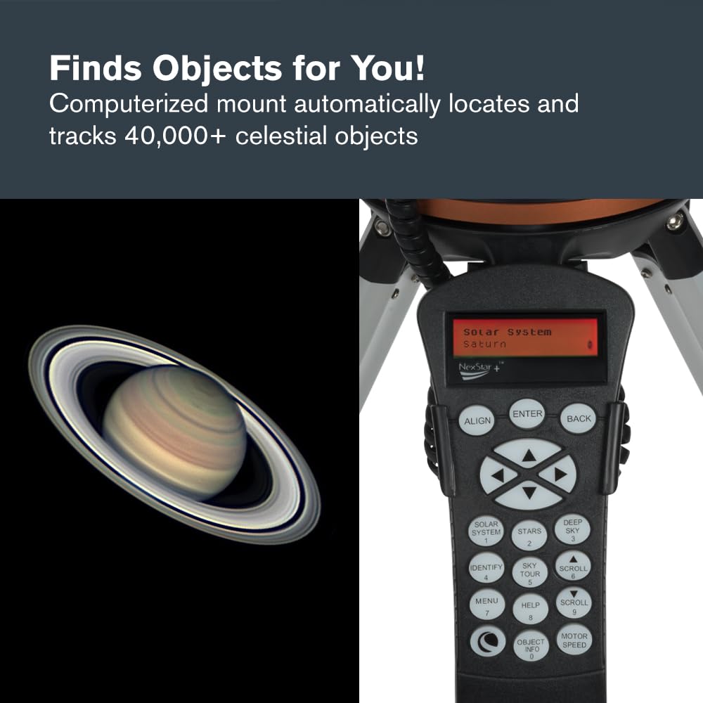 Celestron 31150 LCM 114 Telescopio riflettore newtoniano computerizzato, Argento