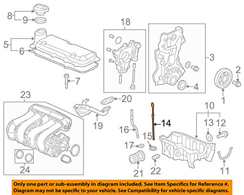 Varilla de aceite Honda 15650-5R7-A00 de recambio para cárter de motor de coche