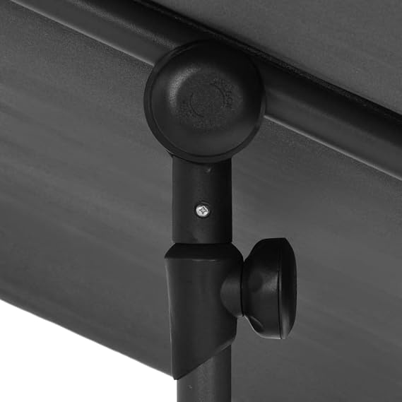 SKM Outdoor Parasol with Aluminum Pole 70.9x51.2 Anthracite