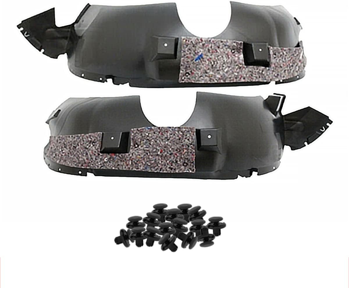 Parts N Go Fender Liner Set with Clips for 2014-2017 Chevrolet Equinox