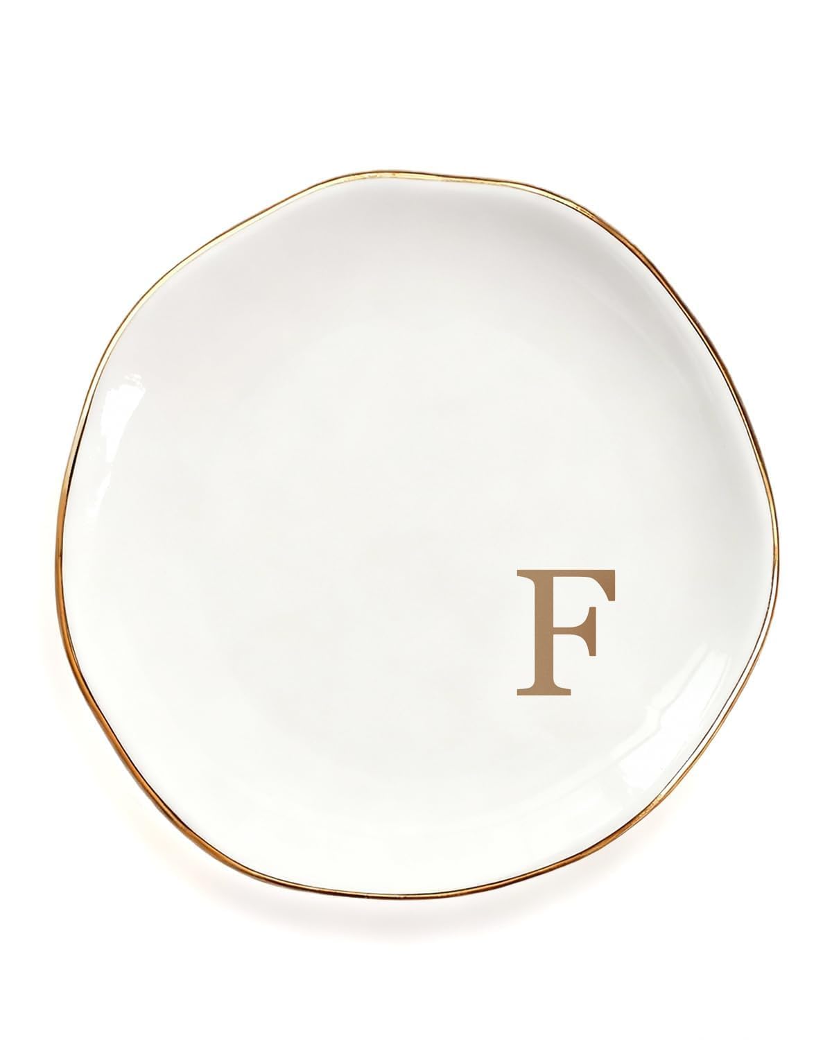 Ceramic Jewelry Tray Trinket Ring Dish Personalized Gifts for Women Bride