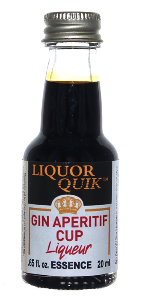 Liquor Quik Natural Gin Essence 20 ml (Gin Apertif Cup)
