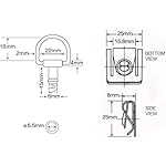 VPZMT-Motorcycle-14-turn-Quick-Release-Fasteners-Fairing-Bolts-Studs-Quarter-Turn-Clips-Fits-for-Honda-Yamaha-Suzuki-Kawasaki-Ducati-Aprilia-KTM-Race-Fairings