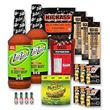 Ultimate Zing Zang Bloody Mary Kit - 18 Piece - Just Add Vodka - Gifts for Men and Women - Bloody Mary Accessories - Beef Snacks - Bloody Mary Mix - Beef Jerky Gift Baskets for Men - The LakeHouse