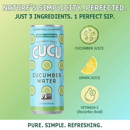 Image of CUCU Cucumber Water 11 fl oz Can