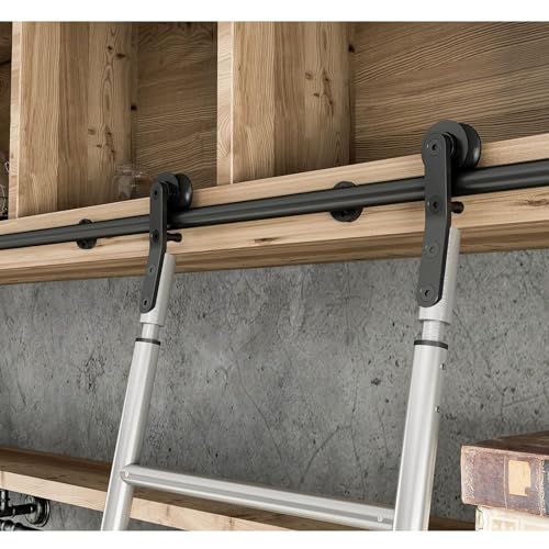 Rail pour échelle coulissante solide pour sécuriser accès loft - 2