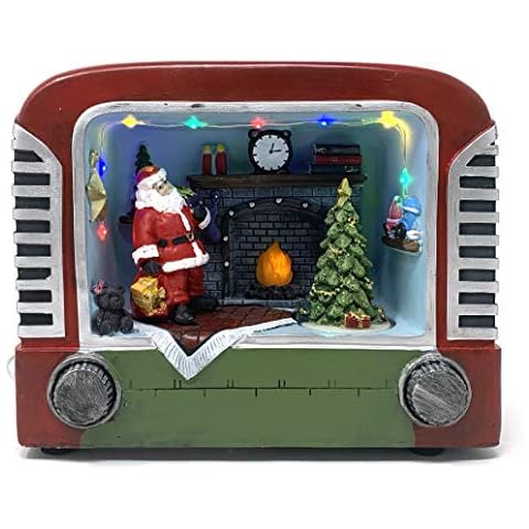 allgala Crafted Polyresin Christmas House Collectable Décor Building House Figurine Cover