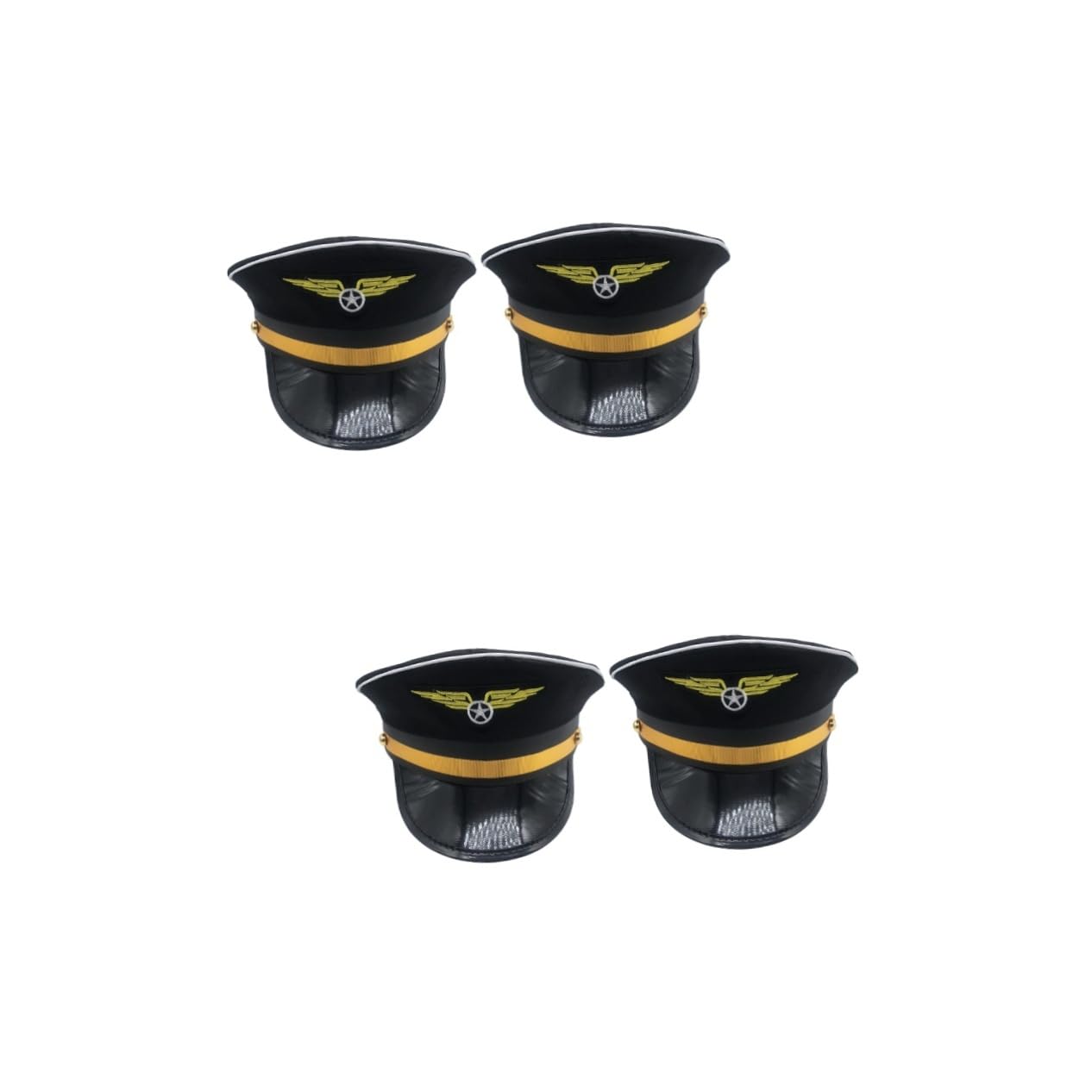 BESTYASH Cappello Costume Di Halloween Divertente Mini Cappellino Da Baseball Caps Cappello Di Halloween Cappello Da Festa Di Moda Aereo Black Poliestere