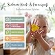Miniwerk Bio Knete Set Kinder 4x 100gr., Geschenk Mädchen & Jungen 4 5 Jahre – Knete ab 2 Jahre ungiftig und vegan – Schultüte Füllung & Kindergeburtstag (Rot, Blau, Grün, Gelb), Softknete