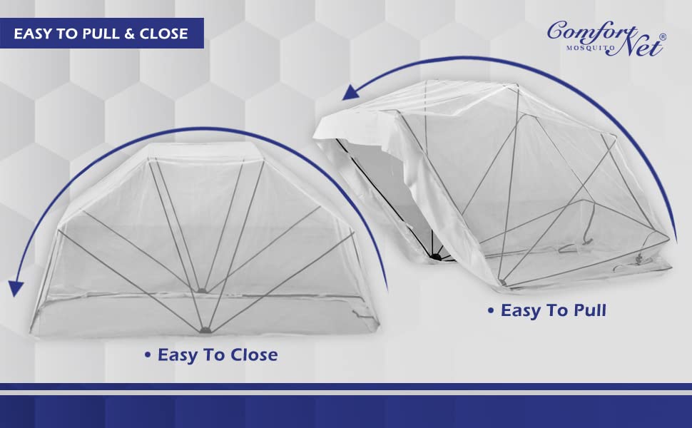 Comfort-Mosquito-Net-Foldable-Poly-Cotton-Mosquito-Net-3-x-6-Ivory-Single-Bed-Size