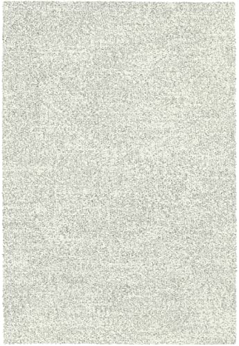 Mehari Rug 23500-6248 Thick Modern Mottled Cream 2m x 2.9m (6'6 x 9'6 approx)