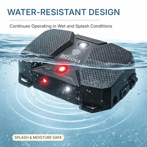Image of Ultrasonic Rat Repellent Machine for Car Engine, Home & Warehouse - Dual LED Strobe | Protects Wiring & Interiors |AA Battery /USB Powered, Water & Fire Resistant Rat Device | Pet Friendly.