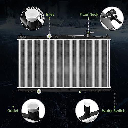 image for AUTOSAVER88 Radiator Compatible with 2013 2014 2015 2016 2017 Accord 2
