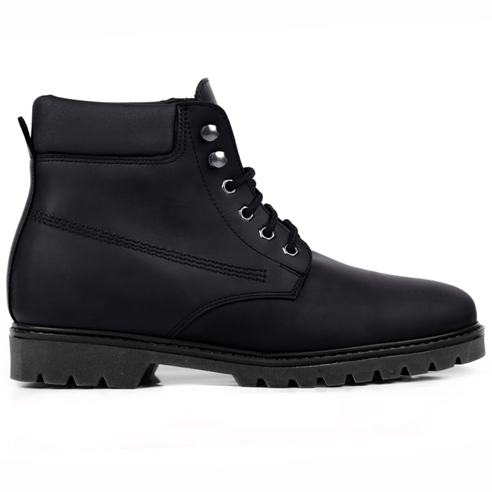 MASALTOS Zapatos de Hombre con Alzas Que Aumentan Altura hasta 7 cm. Fabricados en Piel. Modelo Montana