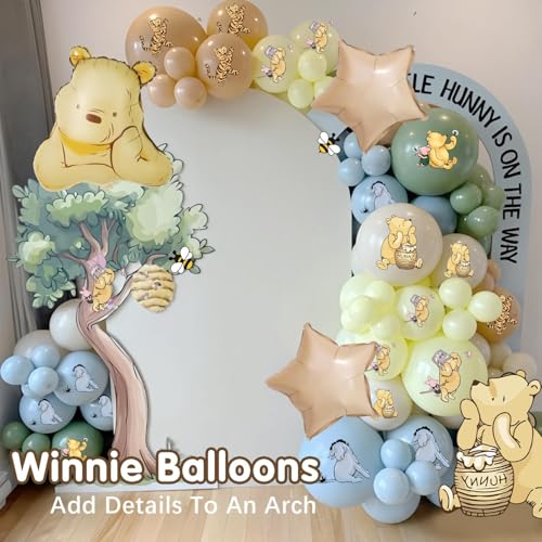 Lot 33 ballons Winnie Bear classiques 30,5 cm garçons filles - 3