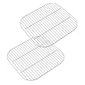 Outspark Cooking Grid for Americana 3000-4000 Series Charcoal Grills Walk-A-Bout, Swinger, Sizzler Stainless Steel Grill Grates Replacement Parts for Outdoor Grilling,2 Pack