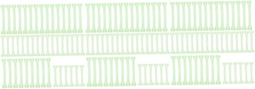 Toyvian 144 piezas de huesos de Halloween, esqueleto de plástico, decoración de Halloween, esqueleto de dinosaurio, decoración de Halloween,