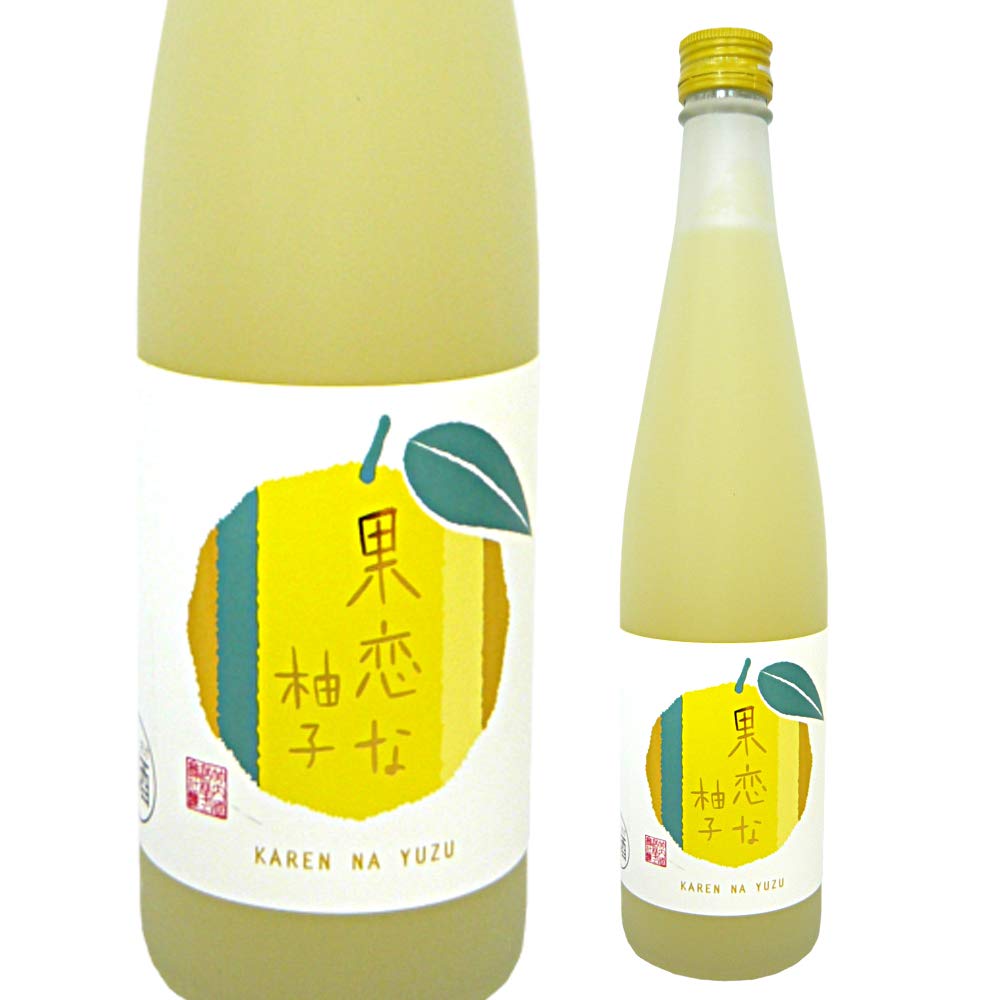 Amazon.co.jp: Kanoizumi Karen Yuzu Liqueur 16.9 fl oz (500 ml