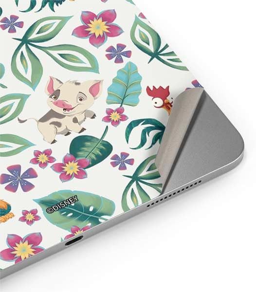 Skinit Decal Tablet Skin Compatible with iPad Air 11in (2024-2025) - Officially Licensed Disney Princess Moana Pua and Heihei Pattern Design