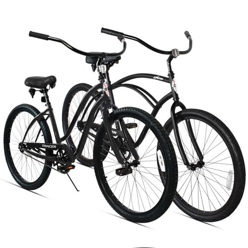 Tracer ACE Two-Rider Adult Beach Cruiser Bike,26-Inch Wheels,Single Speed...