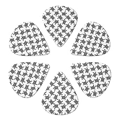 Lot de 6 médiators animaux tortues de mer pour guitare acoustique, guitare électrique, basse, ukulélé – fins, moyens et… - Les Beatles, Paul McCartney, John Lennon, RIngo Starr, George Harrison Lot de 6 médiators animaux tortues de mer pour guitare acoustique, guitare électrique, basse, ukulélé - fins, moyens et… – Image 4