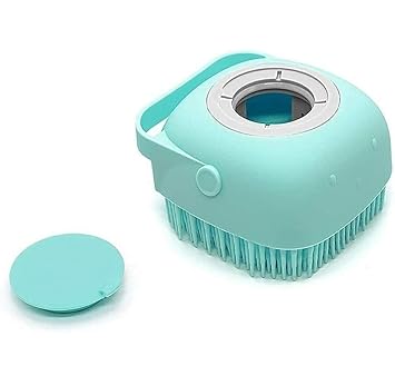 Groots Body Scrubber With Soap Dispenser || Bathing Brush || Silicone Body Scrubber (Body Scrubber With Soap Dispenser)