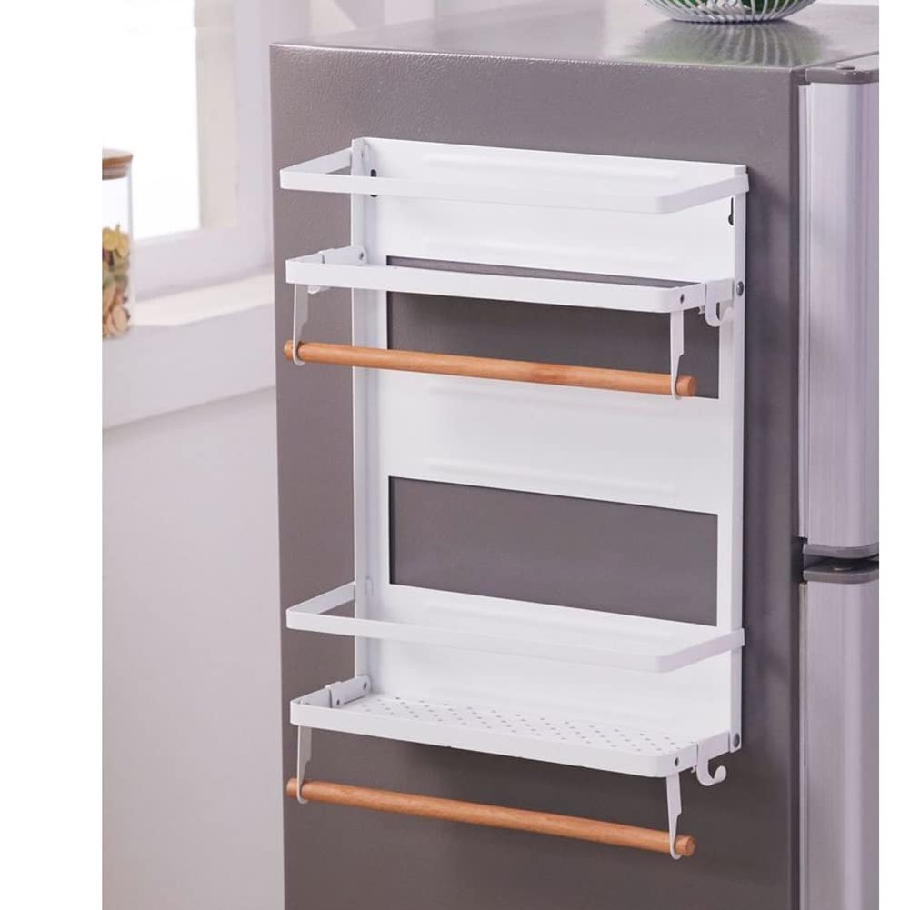 DELITON Porta Asciugamani Di Carta Magnetico - Bianco, Forte