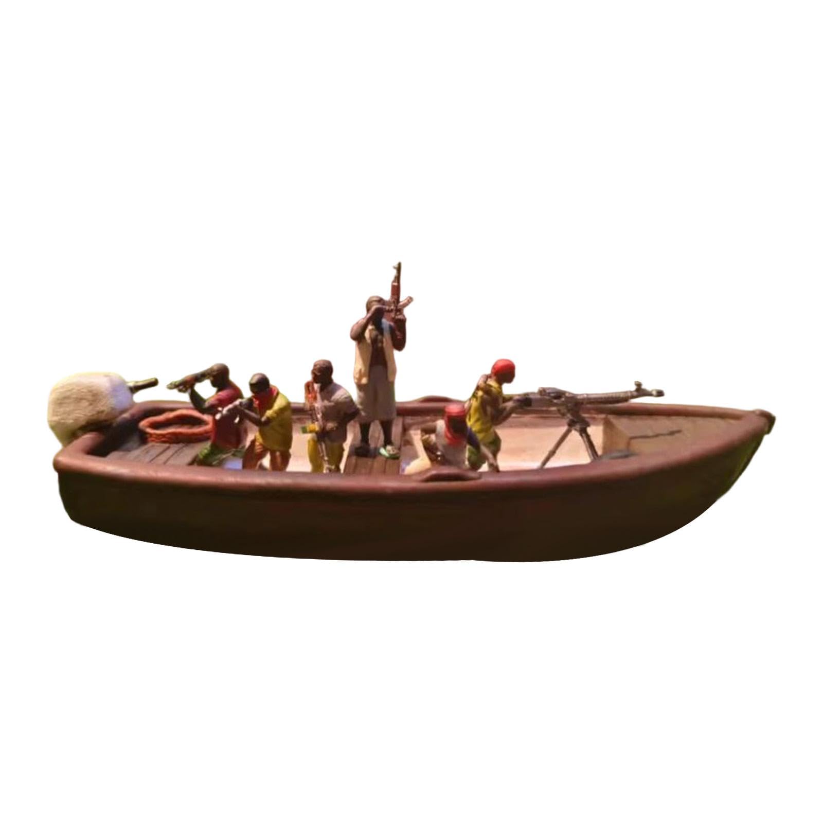 Set De Miniaturas 1/64 para Juegos De rol,con Barco