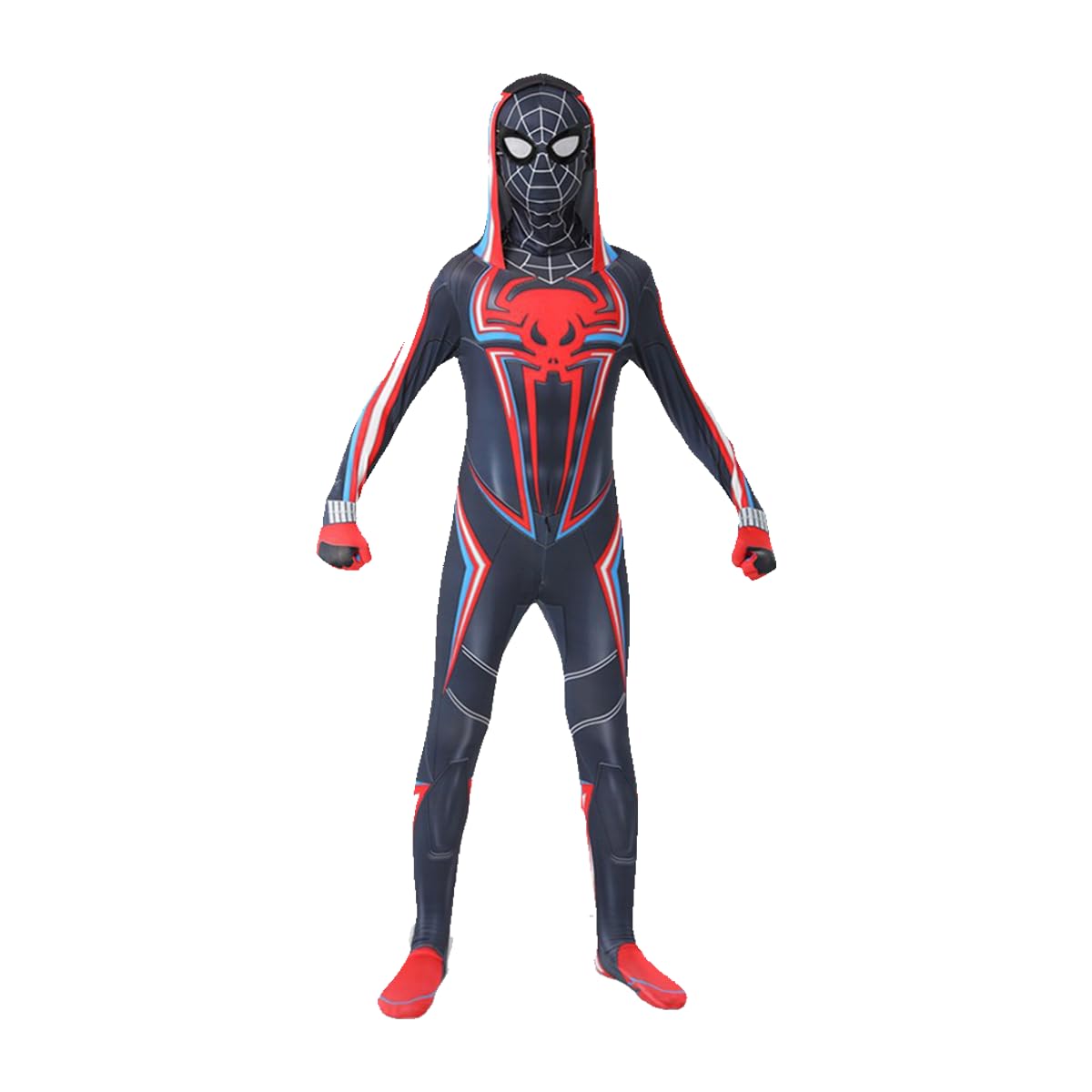 Zibuyu� Spiderman Costume for Kids, 3D Digital Prints Spider Man Suit with Cap, Skin-Friendly Spandex Spider Man Dress for Kids, Party Cosplay Super Hero Fancy Dress for Boys Girls 6-7 Years Old (B0DF2CZH59) Amazon Price History, Amazon Price Tracker