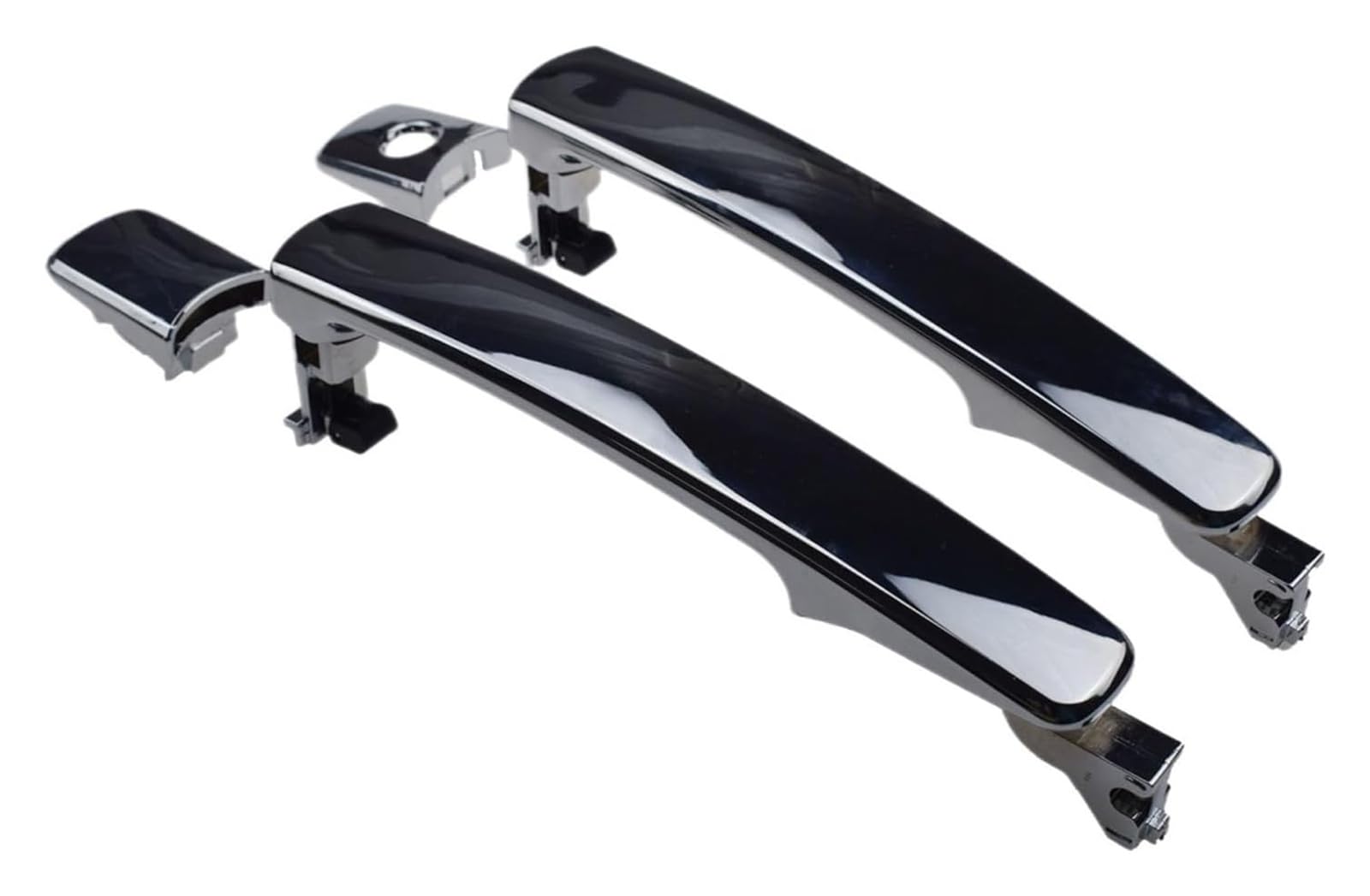 ASDDLLNN Exterior Sliding Door Handle for Infiniti FX35 FX45 2003-2015 Car Door Handle Repair Exterior Outside Chrome Set 80640CA012(Front Right Side)
