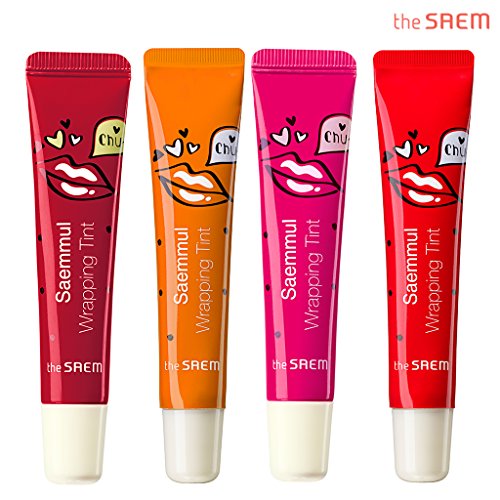 [the SAEM] Saemmul Wrapping Tint 15g - 4 Colors (#RD01 Red Berry)