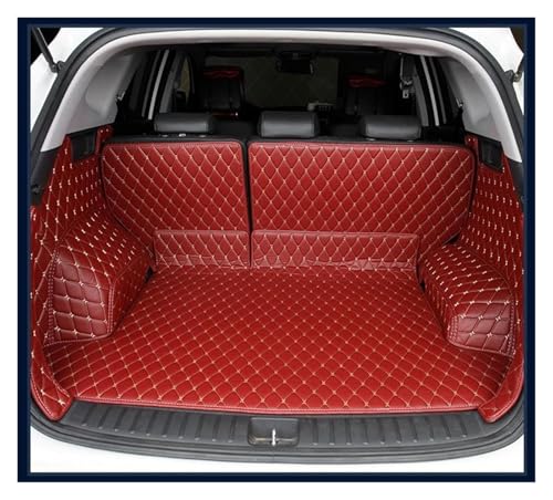 Tapis de Coffre Imperméable et Antidérapant Rouge pour BMW Série 4 F32 F36 G22 G26
