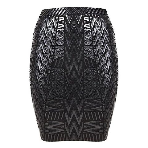 HLBandage Metallic High Waist Bandage Skirt Cover