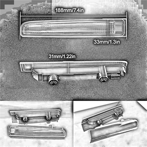 Troisième feu stop VW T6 Eurovan Multivan Caravelle Transporter 2010-2016