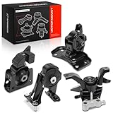 A-Premium 4PCS Engine Motor Mount and Transmission Mount Set Compatible with Toyota Prius 2010-2015, Prius Plug-in/V 2012-2015 & Lexus CT200h 2011-2017, L4 1.8L, Automatic Transmission CVT