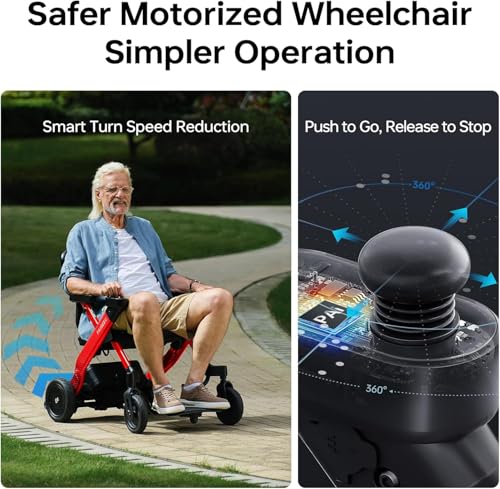 Image of Paiseec W3 3-in-1 Electric Wheelchair for Adults with Push-Assist