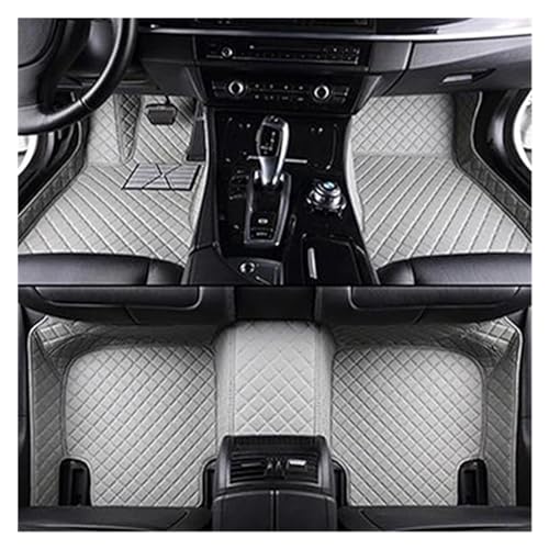 SADQRG Alfombrillas Coche para X6 E71 2008 2009 2010 2011 2012 2013 2014 Año Detalles Interior para El Automóvil Alfombrillas Personalizadas Alfombrillas Coche Juego(Grey)