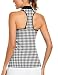 Soneven Women's Golf Shirts Tank Tops Sleeveless Tennis Polo Racerback with Collar Athletic Tanks Quick Dry