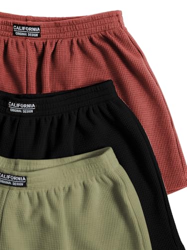 Image of SOLY HUX Women's Summer Shorts 3 Packs Casual Comfy Shorts Sets