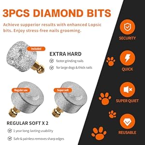 Dognailgrinderwith2ledlightspowerful2speeddognailtrimmerswith3grindingwheelssuperquietrechargeablepetdognailclipperskitforlargemediumdogscatssmallanimalnailcare  Cucciolini Doodles   cucciolini doodles