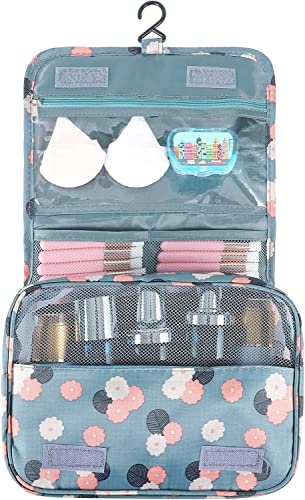 Emergity Portable Travel Makeup Pouch, Vanity Bag for Makeup, Toiletry Bag, Makeup Box for Women, Makeup Kit Bag, Makeup Bag for Travelling, Cosmetic Bag for Women