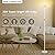 Bricosmocon Stepless Dimmable Floor Lamp,30W 3000LM Super Bright LED Torchiere Floor Lamps with Remote & Touch Control,71 in Tall Modern Standing Lamp for Living Room Bedroom Office,2700k-6500k,White