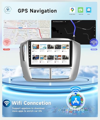 Image of 8 CORE 6G+128G Car Radio Stereo for Honda Pilot 2006 2007 2008
