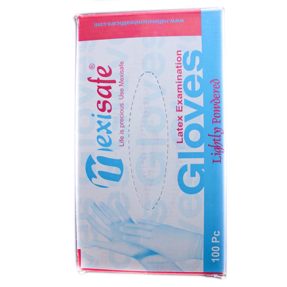 MEXISAFE Disposable Examination Gloves (100 Pieces) (B09LD4R1FL) Amazon Price History, Amazon Price Tracker